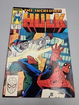 Incredible Hulk 1988 349 Spiderman Appearance Marvel Comics - $8.35