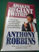 2 Books- 1 Paperback-1 Hardcover AWAKEN THE GIANT WITHIN- Anthony Robbins - £12.09 GBP