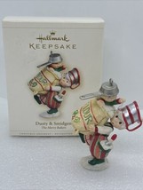 Hallmark 2006 Keepsake Ornament DUSTY &amp; SMIDGEN The Merry Bakers - £13.82 GBP