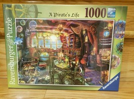 Ravensburger Aimee Stewart A Pirate&#39;s Life 1000 Pc Puzzle - NEW - RARE - $67.75