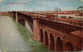 Eads Bridge St. Louis MO Postcard PC571 - £3.91 GBP