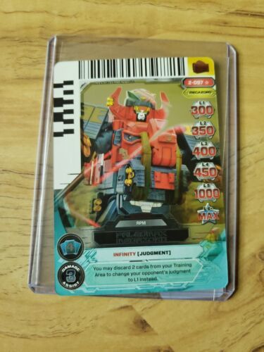 Primary image for 2013 Power Rangers ACG. GUARDIANS OF JUSTICE. RPM PALEOMAX MEGAZORD. Holo. 2-097