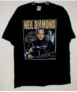 Neil Diamond Concert Tour T Shirt Vintage 2005 World Tour Size X-Large - $64.99