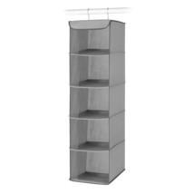 Whitmor 5 Section Closet Organizer - Hanging Shelves with Sturdy Metal F... - $18.99