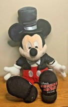 MILESTONE MICKEY Mouse Limited Edition 2004 Plush top hat tuxedo tux - £11.36 GBP