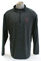 Under Armour Gray MLB Cleveland Indians 1/4 Zip Lightweight Jacket Men&#39;s NWT - £59.79 GBP