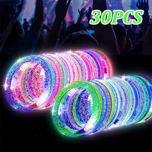 30Pcs Led Bracelets Set - Party Supplies Favors, Light Up Toys Supplies ... - £39.16 GBP