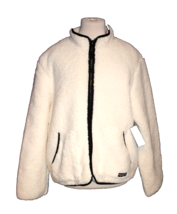 HURLEY Cabin Cozy Full Zip Sherpa Jacket Women’s Size X-Large XL Lined S... - £24.77 GBP