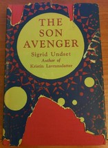 The Son Avenger Sigrid Undset 1930 Hardcover Vintage Book Dust Jacket - $29.69