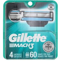 Gillette Mach3 Razor Blade Cartridges, 4 Ct - $11.87