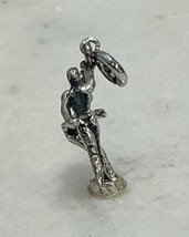 Sterling Silver 925 Dancing Ballerina Ballerino Danseur Openwork Charm P... - £28.41 GBP