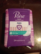 POISE Pads Fresh Protection Light Long #3 (P09) - $14.00