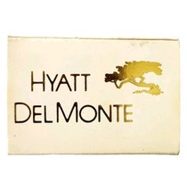 Hyatt Del Monte Hotel Vintage Box Matches Monterey California Collectible E76m2 - £11.57 GBP