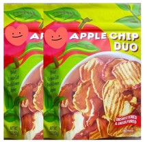2-Pack Trader Joe&#39;s Apple Chip Duo Dried Crinkle Cut Red &amp; Green Apples ... - $19.79