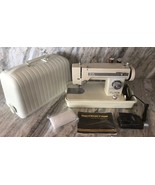 WHITE Deluxe Zig Zag SEWING MACHINE-Very Clean &amp; Fully Serviced!!! UFM-1070 - £464.33 GBP