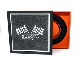 Bulova Racing &quot;Bold at Heart&quot; Since 1875 Display/Storage Box Only  - 6x6... - $27.72