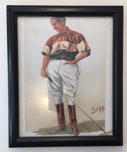 Vanity Fair Litho Print 1898 Major Michael Rimington Polo Vintage Reproduction - £39.58 GBP