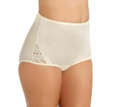 Vanity Fair Perfectly Yours Lace Nouveau Full-Cut Candleglow Brief Size 10/3XL - £13.10 GBP