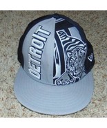 Mens Hat Detroit Tigers MLB New Era 9Fifty Gray Flat Bill Snapback Baseball Cap - $26.73