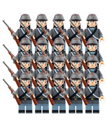American Civil War The South Confederate 20 Minifigures Lot - $39.63 CAD