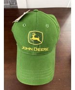 John Deere Hat StrapBack Green One Size Casual Nothing Runs Like A Deere... - $19.83 CAD
