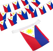 Anley Dominican Republic String Flag Pennant Banners Dominican Flags - £6.34 GBP