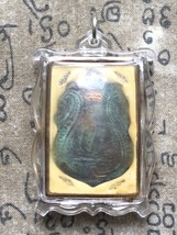 Rare LP Klan Prayati Temple B.E. 2469 Magic Pendant Powerful Charm Thai Amulets - £7.98 GBP