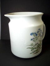 Takahashi San Francisco china pitcher BLUE FLOWERS Made in Japan 3 pints 48 oz - £10.37 GBP