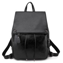 Women Backpack Fashion Preppy Style School Backpack PU Leather Women Shoulder Ba - £38.24 GBP
