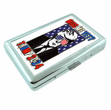 Donald Trump 2024 L5 Silver Metal Cigarette Case RFID Protection Wallet - £13.16 GBP