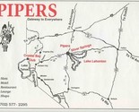 Pipers Silver Springs Nevada Placemat Gateway to Everywhere Tokyo Rio Te... - $17.82