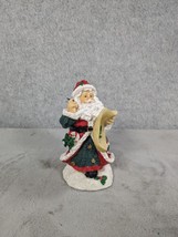 Vintage K’s Collection Santa Checking His List Figurine 4.5&quot; Tall - £7.55 GBP