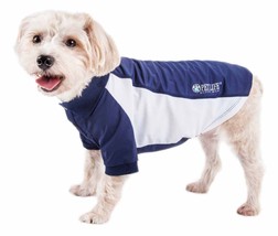 Pet Life Active &#39;Barko Pawlo&#39; Relax-Stretch Wick-Proof Performance Dog Polo T-Sh - £25.10 GBP