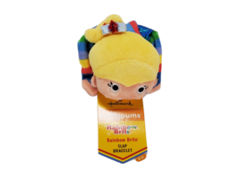 Snappums Rainbow Brite Plush Slap Bracelet By Hallmark - £6.62 GBP