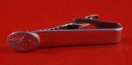 Vintage Hadley Quality Chrome Tie Bar Clasp - $28.72