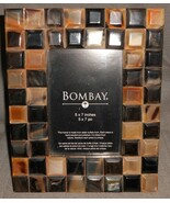 5 x 7 BOMBAY Water Buffalo Horn PICTURE FRAME Hand Crafted - $39.59