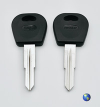 DW05RAP Key Blanks for Various Models by Daewoo &amp; Saturn (2 Keys) - £7.88 GBP