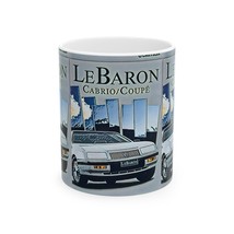 Chrysler LeBaron Car Ceramic Mug Gift, Retro Art, Auto Coffee Cup - $13.86+