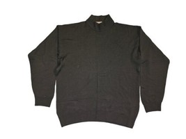 Giasone Sweater 100% Pure Merino Wool Black Made in Italy Size Large  - $24.70