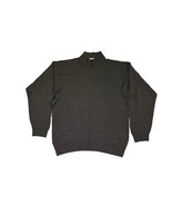 Giasone Sweater 100% Pure Merino Wool Black Made in Italy Size Large  - $24.70