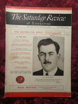 Saturday Review Magazine October 22 1938 Rachel Field Bertha Damon - £9.00 GBP