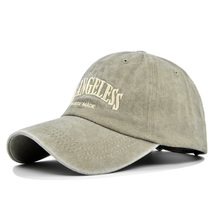 Unisex Hip Hop Trucker Hat Letter Embroidery Fashion Retro Baseball Cap - $13.65