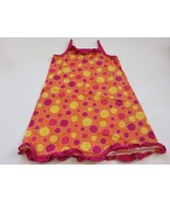 Hanna Andersson Girls strappy Dot Ruffled Dress size 120 US 6-7 EUC - $243.16 MXN