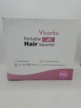  Vicarko Portable Hair Steamer 45-65C Tripical Pattern - £23.23 GBP