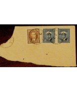 Nice Vintage Used Set of Two Canada 5 Cents and One Canada 2 Cents Stamp... - £3.88 GBP