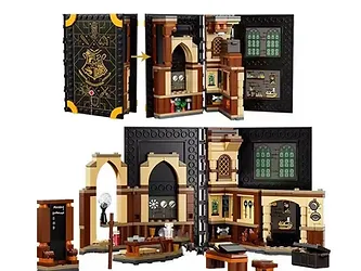 NawToys Harry Potter Hogwarts Defence Class Book Set With 3 Minifigure F... - £36.51 GBP