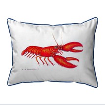 Betsy Drake Red Lobster Large Indoor Outdoor Pillow 16x20 - £37.50 GBP