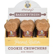 Etta Says! Cookie Cruncher Dog Treat Peanut Butter 24ea/5 in - £26.08 GBP