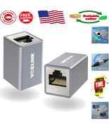 High-Speed Cat7 RJ45 Coupler - PoE Ethernet Extender for Reliable Networ... - $315.55 MXN