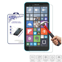 For Nokia Microsoft Lumia 640 Hd Premium Tempered Glass Screen Protector Film - £10.19 GBP